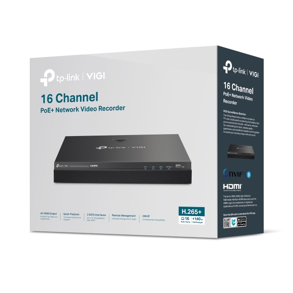 【tp link VIGI】VIGI 16 路 PoE+ 網路監控主機/監視器主機(NVR)●NVR2016H-16MP V2:圖片 4