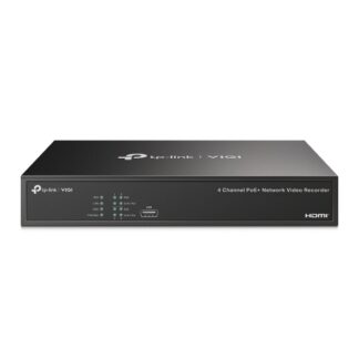 【tp link VIGI】VIGI 4 路 PoE+ 網路監控主機/監視器主機(NVR)●VIGI NVR1004H-4P