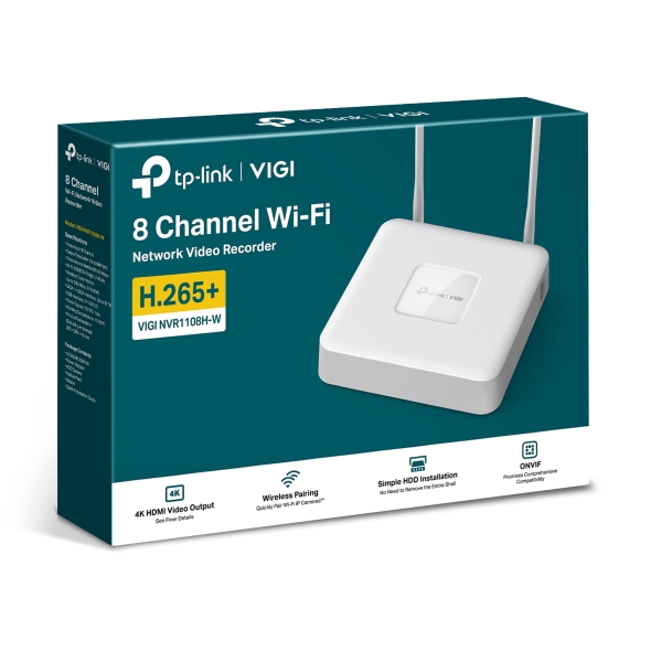 【tp link VIGI】VIGI 8路 Wi-Fi 網路監控主機●VIGI NVR1108H-W:圖片 5