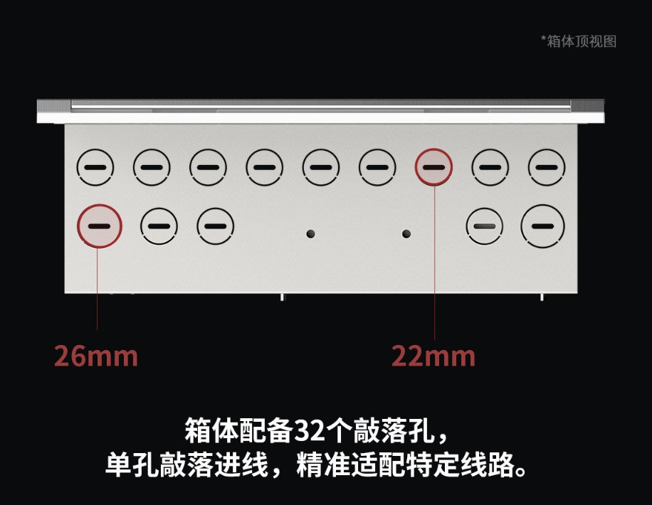 【matech 瑪德克 小號弱电箱 預埋系列】:圖片 7