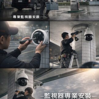 監控套組500萬畫素 4路+4台(IPCAM含收音)